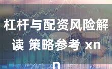 杠杆与配资风险解读 策略参考 xn